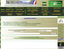 Tablet Screenshot of annonces.esopole.com