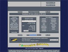 Tablet Screenshot of annuaire.esopole.com